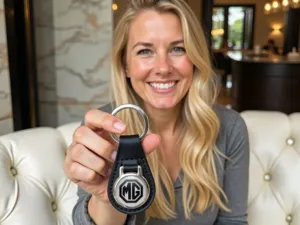 MG Mens Keychain Durable Minimal Edition Style